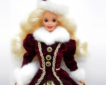 1993 - 1996 Happy Holidays Barbie Dolls